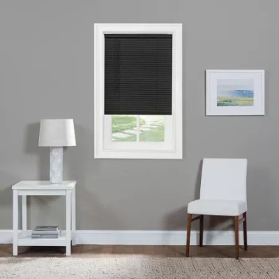 Achim Gii Cordless Morning Star Vinyl Mini Blinds In Black