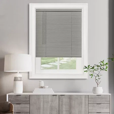 Achim Gii Cordless Morning Star Vinyl Mini Blinds In Gray