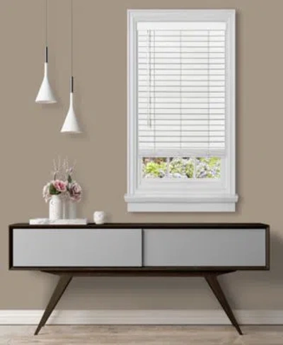 Achim Gii Madera Falsacordless Faux Wood 2 Plantation Blinsd In Grey