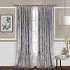 Achim Harper Tab Top Light-filtering Single Curtain Panel In Gray