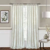 Achim Harper Tab Top Light-filtering Single Curtain Panel In White