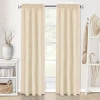 Achim Kendal Rod Pocket Light-filtering Single Curtain Panel In White