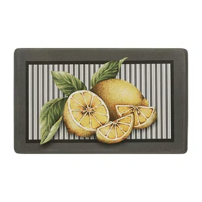 Achim Lemon Drop Anti-fatigue 18"x30" Kitchen Mat In Multi