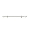 Achim Metallo Lexus Decorative Rod & Finial, 66" In Silver