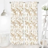 Achim Misty Back Tab Light-filtering Single Curtain Panel In Sand
