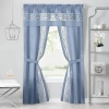Achim Paige Rod Pocket Light-filtering Curtain Panel In Blue