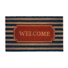 Achim Welcome Aboard Coir 18"x30" Doormat In Multi