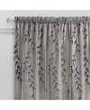 Achim Willow Rod Pocket Window Panel, 42" X 84" In Grey