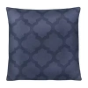 Achim Windsor Tufted Square Throw Pillow In Blue