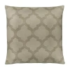 Achim Windsor Tufted Square Throw Pillow In Sand