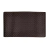 Achim Woven-embossed Anti-fatigue Kitchen Mat In Black
