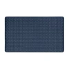 Achim Woven-embossed Anti-fatigue Kitchen Mat In Blue