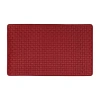 Achim Woven-embossed Anti-fatigue Kitchen Mat In Red