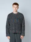 Achm Rev Knit Sweater In Gray