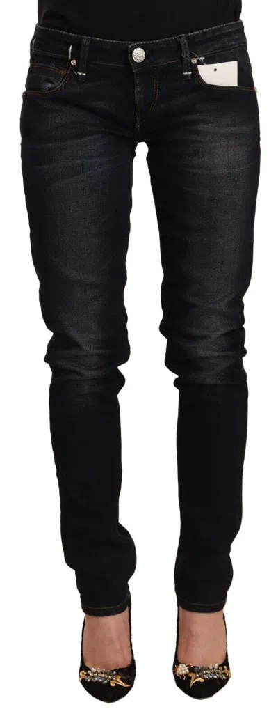 Acht Chic Black Washed Skinny Jeans For Her