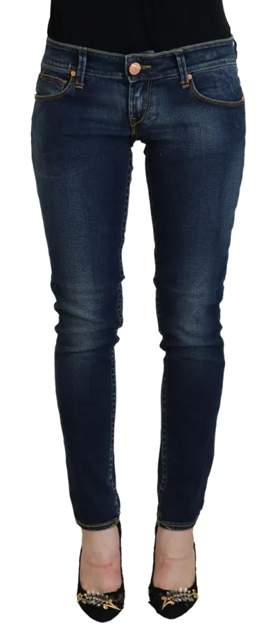 Acht Cotton Low Waist Skinny Women Casual Women's Jeans In Multi