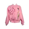 Acid Cat Women's Pink / Red Looking For A Girlfriend Kitty Pink Windbreaker Jacket