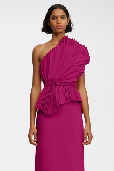 Acler Abbotsford Top In Pink