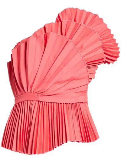 Acler Abbotsford Top In Pink
