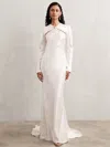 Acler Acre Gown In White