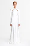 Acler Acre Gown In White