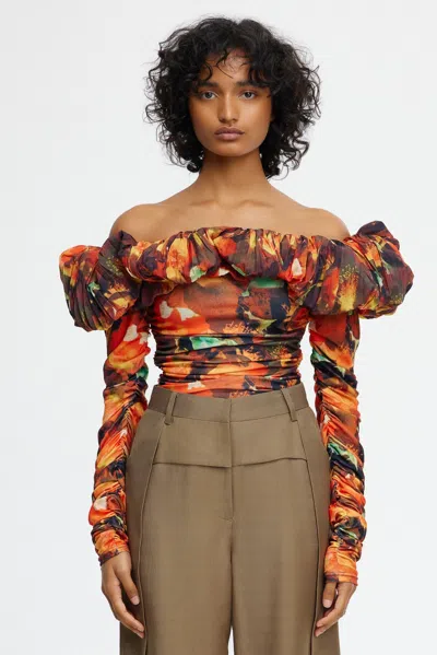 Acler Ambleside Top In Multi