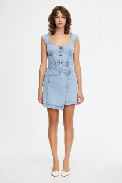 Acler Amesbury Mini Dress In Black