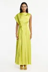 Acler Aroba Maxi Dress In Green