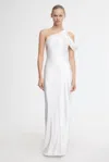 Acler Ashborne Gown In White