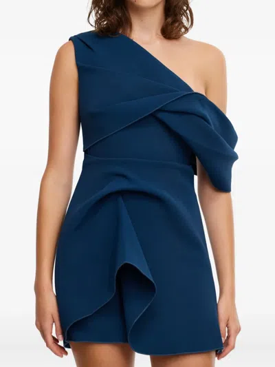 Acler Ashford Dress In Blue