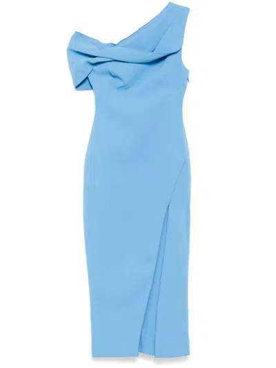 Acler Ashford Dress In Blue