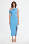 Acler Ashford Maxi Dress In Blue
