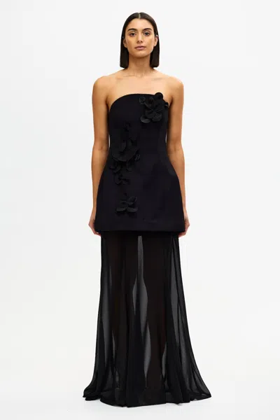 Acler Ashgill Maxi Dress In Black