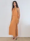 Acler Atelier Drape Jersey Maxi Dress