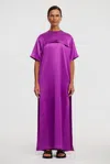 Acler Baile Dress In Purple