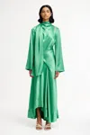 Acler Baileygreen Midi Dress In Green