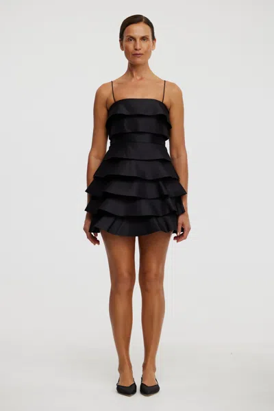 Acler Balderstone Mini Dress In Blue