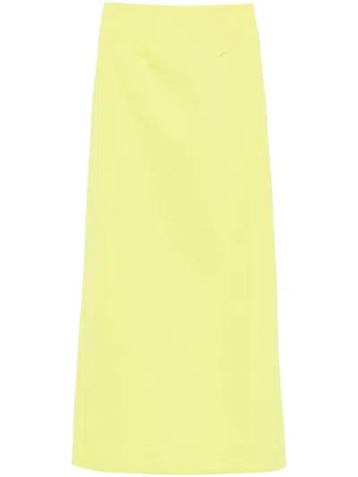 Acler Balderstone Skirt In Green
