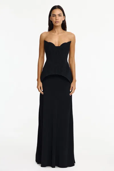Acler Bankfield Maxi Dress In Black