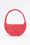 Acler Bead Birch Bag In Red