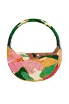 Acler Beaded Birch Bag In Multi