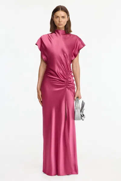 Acler Beckford Maxi Dress In Pink