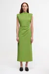 Acler Bepton Midi Dress In Green