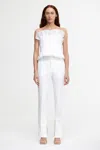 Acler Berkeley Pant In White
