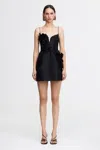 Acler Bilston Mini Dress In Black