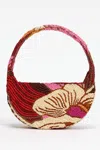 Acler Birch Bag In Rouge Eclipse