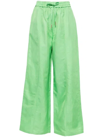 Acler Bonython Trousers In Green