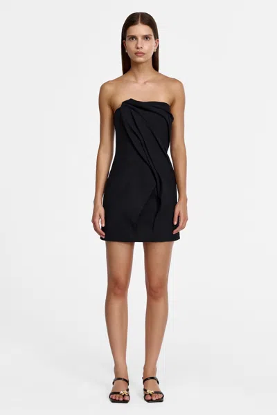 Acler Briget Mini Dress In Black