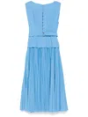 Acler Brindley Dress In Blue