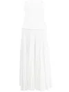 Acler Bristol Strapless Dress In White
